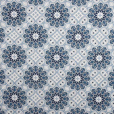 Desert Star Navy by Carole Fabric Well-Traveled 70% Polyester, 30% Cotton India N/A </p><p>Repeat: 12 3/4" V, 12 1/2" H 51.5" - Fabric Carolina -