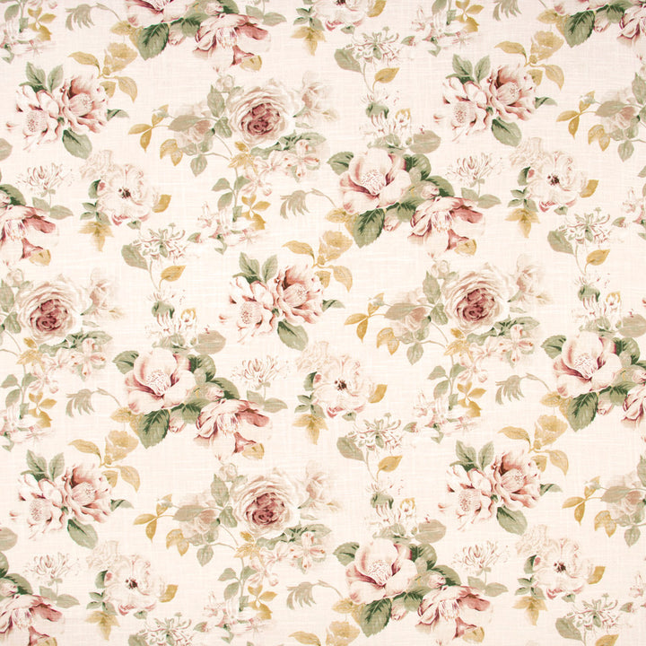Welcome Summer Blush by Carole Fabric Geranium 55% Linen, 45% Viscose UK Passes 18,000 Circular Rubs Martindale Horizontal: 135 and Vertical: 2525 52375 - Fabric Carolina -