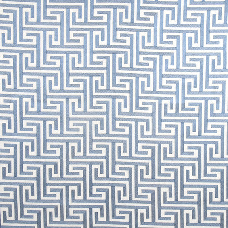 Find Your Way Atlantic by Carole Designer Fabric From The Heart 100% Polyester India 6 3/8" V, 6 5/8" H 53" - Swanky Fabrics -