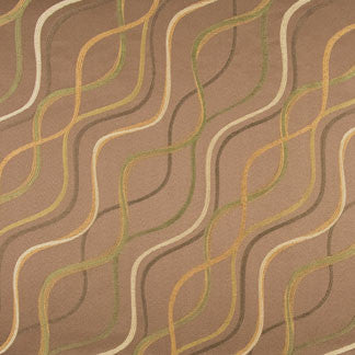 Foothills Coffee by Carole Fabric Lucky Ones 100% Polyester China Passes 20,000 Double Rubs Wyzenbeek Horizontal: 14 1/2" and Vertical: 22" V 58" - Fabric Carolina -