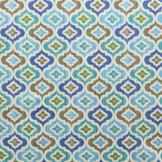 Sublime Celestial by Carole Fabric Pacific Blue 100% COTTON-SSR SOUTH KOREA Passes 51,000 Double Rubs Wyzenbeek </p><p>Repeat: 6 3/4"V, 6 3/4"H 54" - Fabric Carolina -