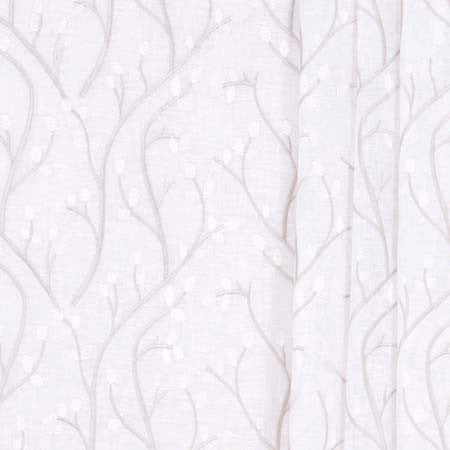 Night Away Cloud by Carole Fabric Sheer Intrigue 54% Linen, 32% Cotton, 14% Polyester India N/A Horizontal: 13 1/4" and Vertical: 9" V 52" - Fabric Carolina -