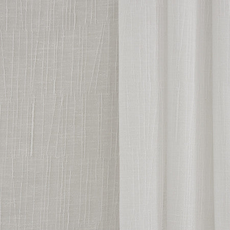 Sound Of Silence Icicle by Carole Fabric Sheer Philosophy 100% Polyester Turkey  8 3/4" V, 11 1/4" H 118"  - Fabric Carolina -