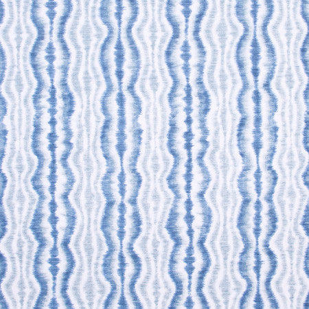 Make Waves Harbor by Carole Fabric Bluebird 100% Cotton USA Passes 15,000 Double Rubs Wyzenbeek </p><p>Repeat: 25 1/4" V, 13 1/2" H 54" - Fabric Carolina -