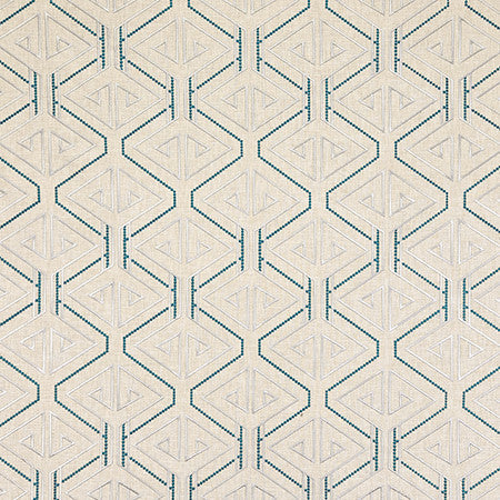 Peek At You Emerald by Carole Designer Fabric Shape Shifter Base: 52% Cotton, 48% Poly Embr: 100% Poly India 13" V, 8 3/4" H 52" - Swanky Fabrics -