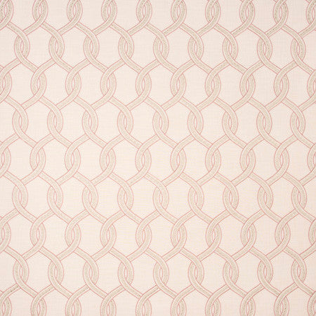 Curve Away Blush by Carole Fabric Haven 73% Cotton, 27% Polyester India Passes 30,000 Double Rubs Wyzenbeek Horizontal: 4 1/2" and Vertical: 9 1/4" V 54" - Fabric Carolina -