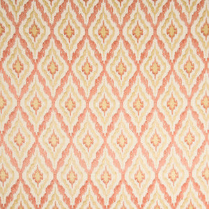 Heart Rate Coral by Carole Fabric