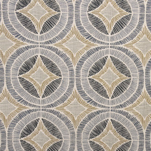 Circle Of Sunlight Denim by Carole Fabric