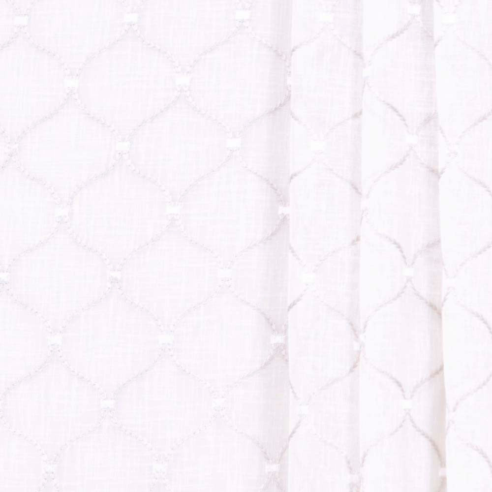 Rollover Pearl by Carole Fabric Sheer Intrigue 100% Polyester India N/A Horizontal: 4 and Vertical: 4.375 51 - Fabric Carolina -