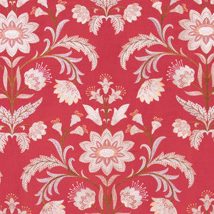 Desert Drama Persimmon by Carole Fabric
