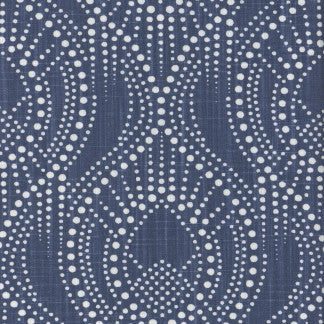 Rainy Day Navy by Carole Designer Fabric Clean Comfort 100% Cotton Pakistan Passes 35,000 Double Rubs Wyzenbeek </p><p>Repeat: 8 1/2" V, 9" H 54" - Swanky Fabrics -
