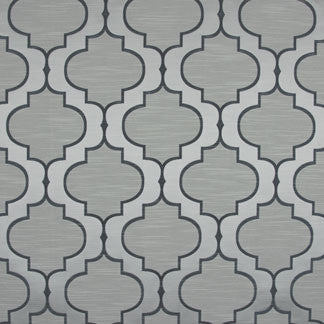 Thespian White by Carole Fabric Etiquette 58% Polyester, 42% Cotton India N/A </p><p>Repeat: 8 3/4" V, 9 1/4" H 55" - Fabric Carolina -