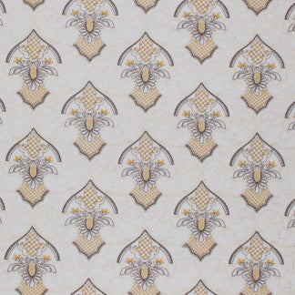 Brigade Dijon by Carole Fabric Golden Sunrise 100% Cotton India Passes 29,000 Circular Rubs Martindale </p><p>Repeat: 725" V, 85" H 52" - Fabric Carolina -