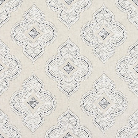 Norden Ridge Linen by Carole Designer Fabric Moonstone 100% Cotton-Soil Repellent Usa 50,000 Wyzenbeek Double Rubs 13 1/4" V, 13 1/4" H HD 56.5" - Swanky Fabrics -