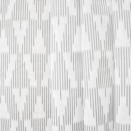 Stand Here Gray by Carole Fabric Sheer Luxury 100% Polyester TURKEY N/A 11 3/8" V, 7 7/8" H 118"  - Fabric Carolina -