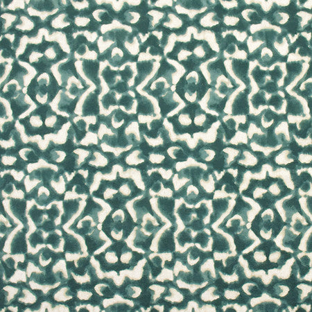 Wild At Heart Jadeite by Carole Fabric Prisma 96% Polyester, 4% Linen CHINA  27" V, 25 1/4" H 54"  - Fabric Carolina -