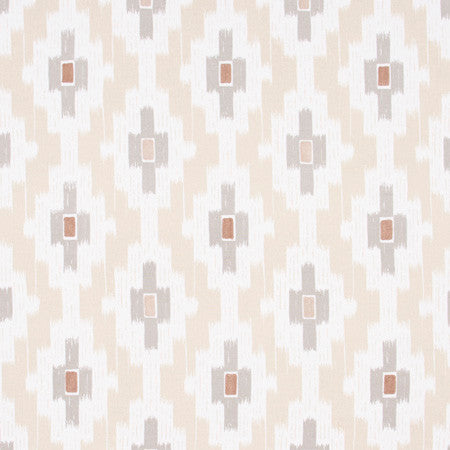 Path Finder Buttercream by Carole Fabric Portobello 95% Cotton, 5% Viscose India N/A 9" V, 9" H 50"  - Fabric Carolina -