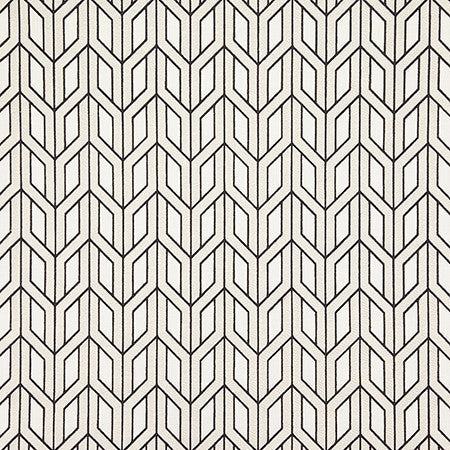 Cautious Chocolate by Carole Designer Fabric Shape Shifter Base: 52% Poly, 48% Cotton Embr: 100% Cotton India 3 1/8" V, 4 1/2" H 54" - Swanky Fabrics -
