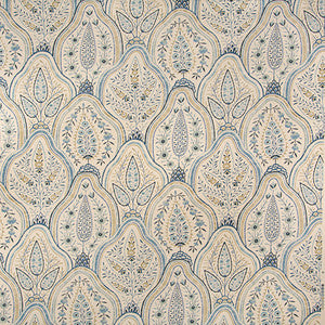 Friendly Face Indigo by Carole Fabric