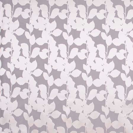 Petal Trail Flint by Carole Designer Fabric Ash Oak 35% Polyester, 34% Viscose, 31% Cotton India N/A Horizontal: 9" and Vertical: 20 3/8" V 54" - Swanky Fabrics -