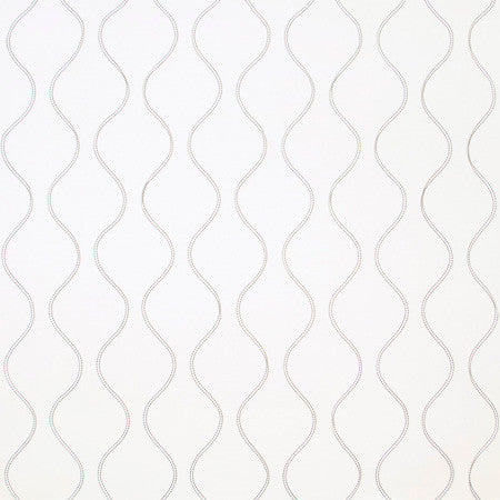 Roped In White Tie by Carole Fabric Birch 100% Cotton India N/A Horizontal: 6 1/4" and Vertical: 7 1/2" V 52" - Fabric Carolina -