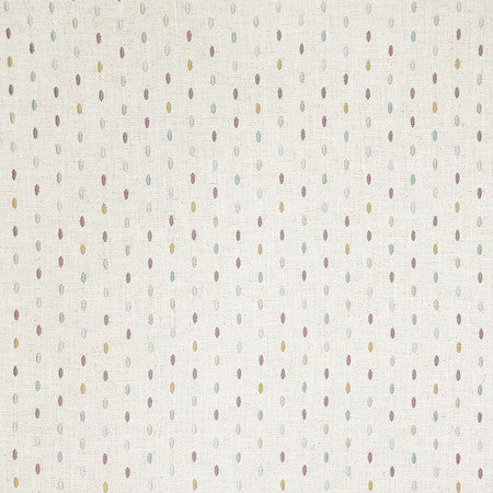 Relaxation Heather by Carole Fabric Oasis Base: 95% Polyester, 5% Linen Embr: 100% Rayon China  8" V, 5" H 54"  - Fabric Carolina -
