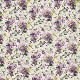 Dreamtown Plum by Carole Fabric Mulberry Sangria 100% Cotton Spain Passes 15,000 Double Rubs Wyzenbeek </p><p>Repeat: 12 1/8" V, 26 1/2" H 54" - Fabric Carolina -