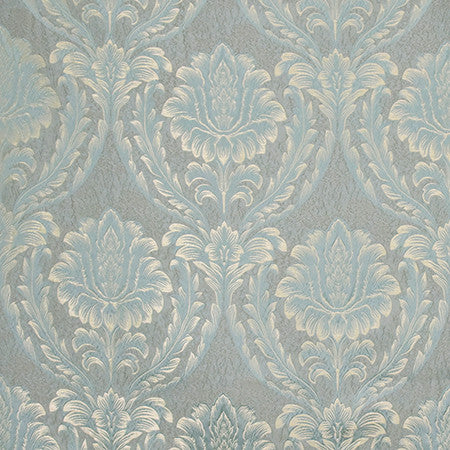 Place Among Blue Mist by Carole Fabric Wellington 100% Polyester CHINA N/A 21 1/2" V, 14" H 55"  - Fabric Carolina -