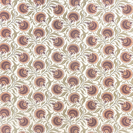 Arlington Berry Stain by Carole Fabric English Garden 75% Polyester, 25% Cotton 40,000 Wyzenbeek Double Rubs 5 1/2" V, 5 5/8" H 54" - Fabric Carolina -