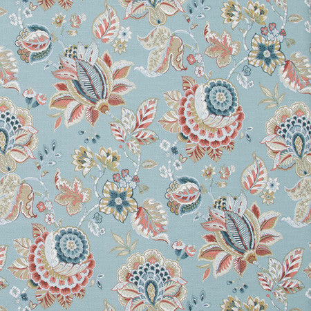 Any Tradition Seamist by Carole Fabric Spearmint 100% Cotton Spain Passes 30,000 Double Rubs Wyzenbeek Horizontal: 27" and Vertical: 27" V 54" - Fabric Carolina -