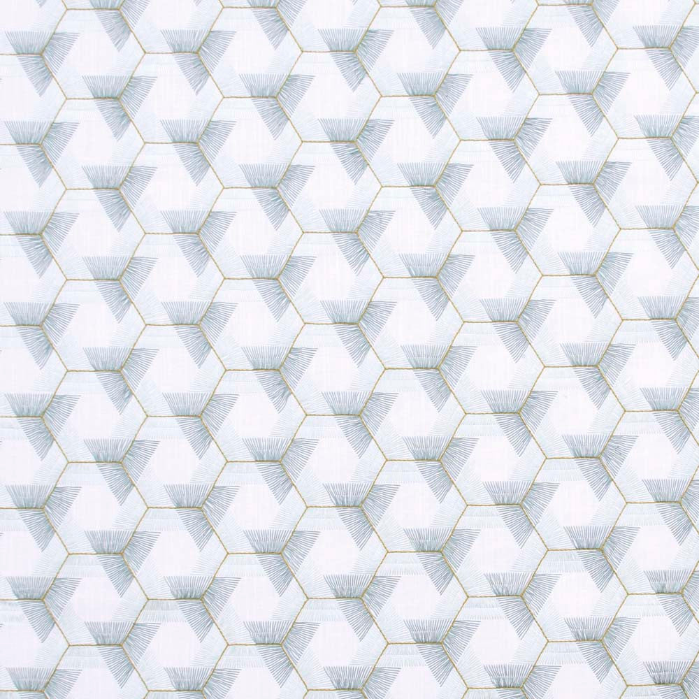 Still Love Me Spa by Carole Designer Fabric Modern Edge 82% Polyester, 11% Cotton, 7% Linen India N/A Horizontal: 5.25 and Vertical: 3.25 53.5 - Swanky Fabrics -