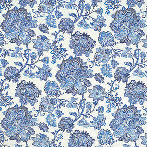 Know The Plot Porcelain Blue by Carole Fabric