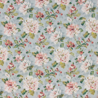 Castle Hill Duck Egg by Carole Designer Fabric Golden Sunrise 55% Linen, 45% Viscose-Washed England N/A Horizontal: 13 1/2" D and Vertical: 25 1/4" V 53" - Swanky Fabrics -