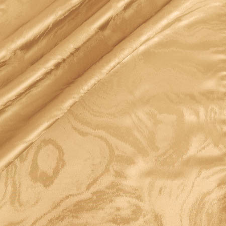 Sea And Smoke Gold by Carole Fabric Brilliance 100% Polyester India  14 1/4" V, 18 5/8" H 55.5"  - Fabric Carolina -