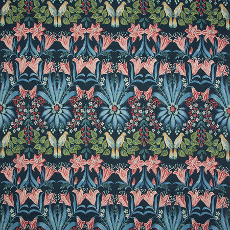 <p>Birds Of Paradise Navy by Carole Designer Fabric</p><p><strong>Required Minimum Quantity Purchase: 2 yards</strong></p><p>Book: Moodscapes</p><p>Content: 55% Linen, 45% Cotton</p><p>Origin: </p><p>Performance: 51,000 Wyzenbeek Double Rubs</p><p>Repeat: 27" V, 13 1/2" H</p><p>Width: 54""</p>