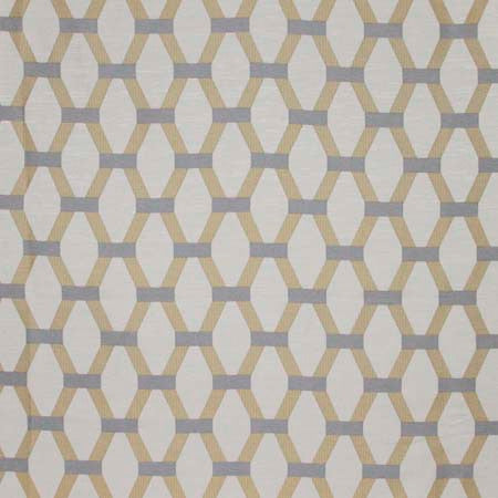 Gauntlet Metal by Carole Fabric Golden Sunrise,Modern Edge 55% Polyester, 28% Cotton, 17% Viscose India  6 1/4" V, 10 5/8" H 55"  - Fabric Carolina -