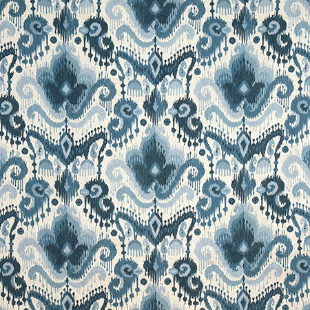 Duck Call Navy by Carole Fabric Go West 100% Cotton 30,000 Wyzenbeek Double Rubs 24 3/4" V, 13 1/2" H HD 55" - Fabric Carolina -