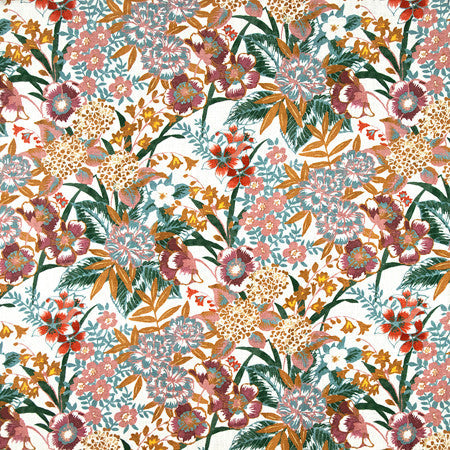 <p>Among Nature Dahlia by Carole Designer Fabric</p><p><strong>Required Minimum Quantity Purchase: 2 yards</strong></p><p>Book: Moodscapes</p><p>Content: 100% Cotton</p><p>Origin: </p><p>Performance: 12,000 Wyzenbeek Double Rubs</p><p>Repeat: 27 1/2" V, 27 1/2" H</p><p>Width: 54""</p>