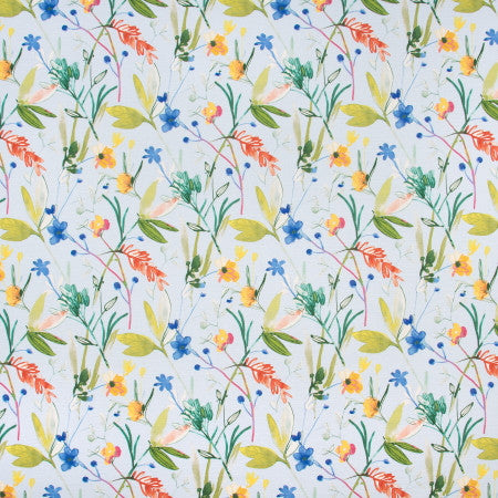 Briarcliffe Manor Calypso by Carole Fabric BREATHTAKING 100% Cotton- Soil & Stain Repellent South Korea N/A Horizontal: 18" and Vertical: 17 3/4" V 54" - Fabric Carolina -