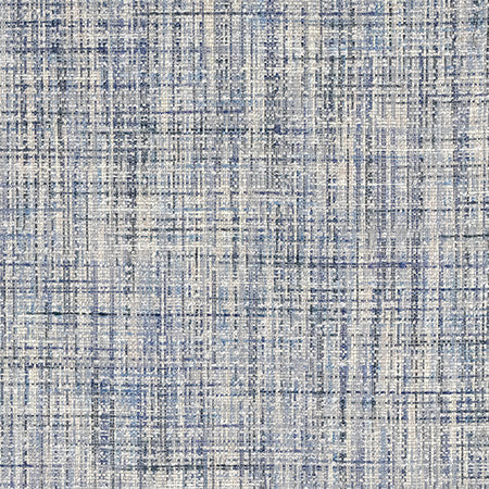 Conservationist Smokey Blue by Carole Designer Fabric Reclamation 100% Recycled Polyester 50,000 Wyzenbeek Double Rubs None 54" - Swanky Fabrics -