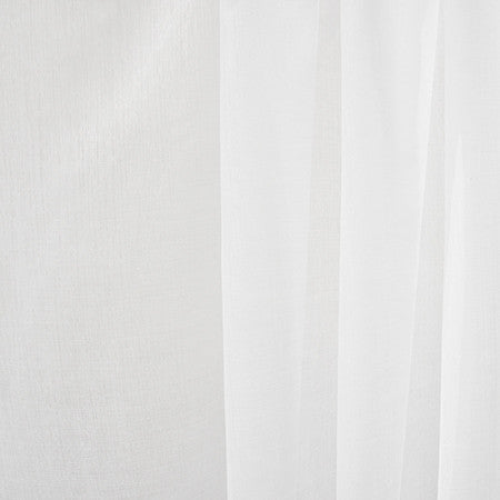 Gulf Coast Snow by Carole Designer Fabric Sheer Clarity,Sheer Clarity II,Sheer Basics III 100% Polyester Turkey None 130" - Swanky Fabrics -