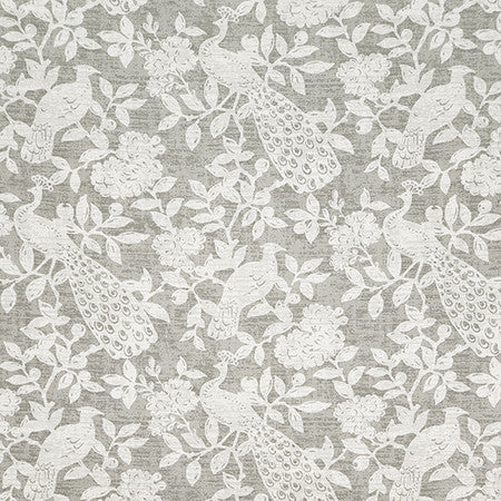 Birds In The Wind Pearl by Carole Fabric Earth & Stone 100% Cotton Pakistan 50,000 WYZENBEEK DOUBLE RUBS 25" V, 14" H HD 54.5"  - Fabric Carolina -
