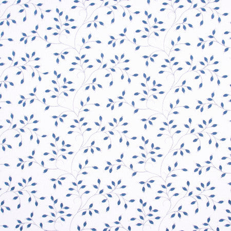 To Sit Still Sapphire by Carole Fabric Bluebird 52% Cotton, 48% Polyester India  9 1/4" V, 13" H 52.25"  - Fabric Carolina -