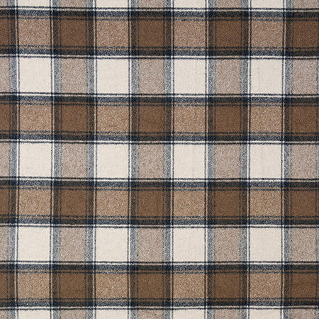 Kingsley Walnut by Carole Fabric Well Suited 40% Wool, 35% Polyester, 15% Nylon, 10% Acrylic 51,000 Wyzenbeek Double Rubs 7 1/2" V, 6 3/4" H 54" - Fabric Carolina -