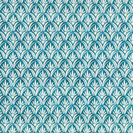 Dont Look Ocean by Carole Fabric Making Waves 85% Cotton, 15% Linen N/A 2 5/8" V, 1 3/8" H 55" - Fabric Carolina -