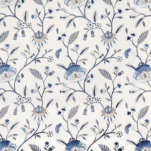 Garden To Love Dream Blue by Carole Fabric