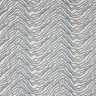Time Traveller Glacier by Carole Fabric French Navy 79% Polyester, 13% Cotton, 8% Linen India N/A </p><p>Repeat: 6" V, 18" H 52" - Fabric Carolina -