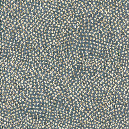 Stars Above Slate by Carole Designer Fabric Blue Steel 100% Polyester China None 57" - Swanky Fabrics -