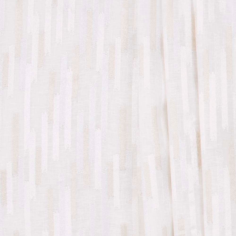 Fenced In Cloud by Carole Fabric Sheer Intrigue 54% Linen, 32% Cotton, 14% Polyester India N/A Horizontal: 9 and Vertical: 9 52 - Fabric Carolina -