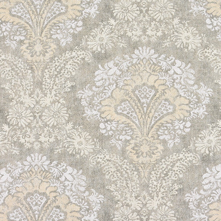 Maryland Avenue Stone by Carole Fabric Harvest 100% Cotton-Soil Repellent Usa  26 3/4" V, 27 3/4" H HD 56.5"  - Fabric Carolina -